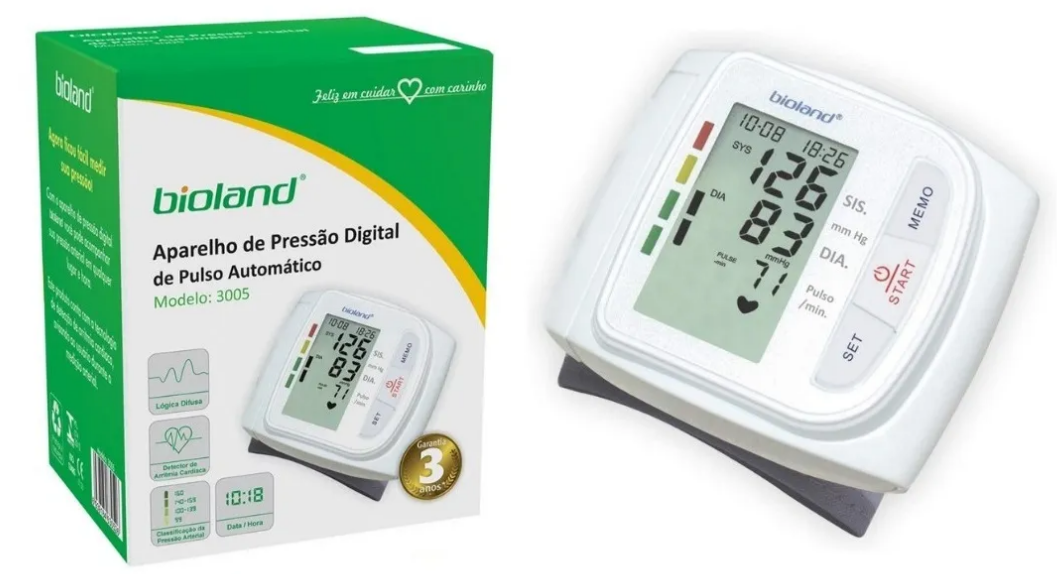 AP PRESSAO DIGITAL PULSO - BIOLAND - Imagem 4