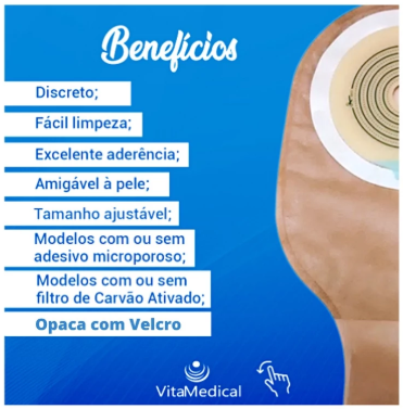 BOLSA COLOSTOMIA - KANGLI CARE - VITAMEDICAL - Imagem 5