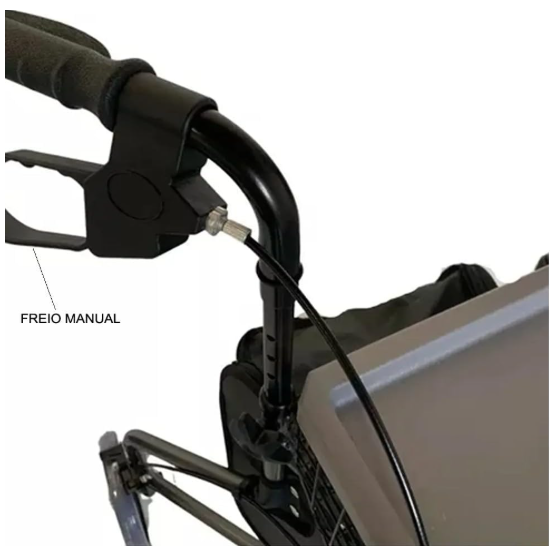 ANDADOR 3 RODAS EVOLUTION C/CESTO SC5041E - PRAXIS - Imagem 4