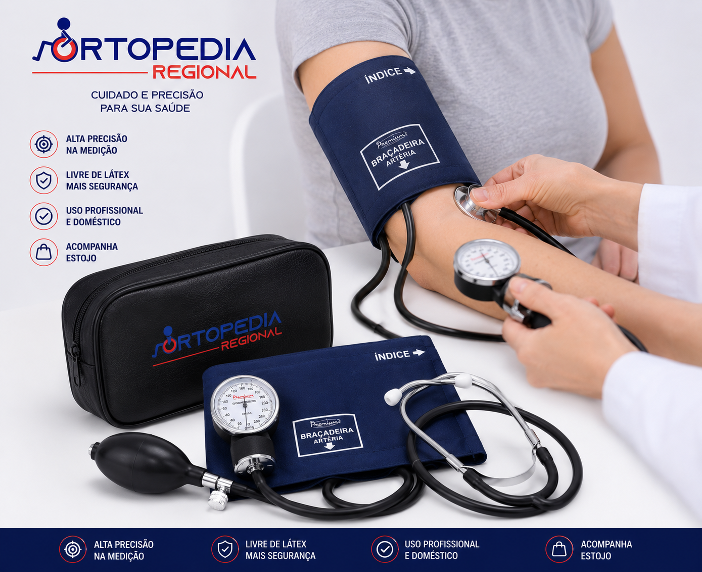 AP.PRESSAO VELCRO C/ESTETO - Imagem 3